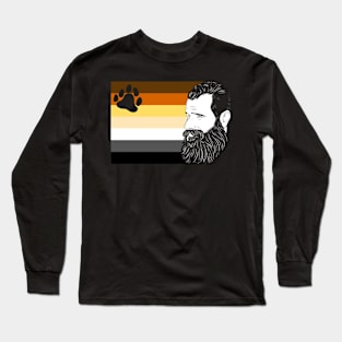 Bear pride flag black Tee Long Sleeve T-Shirt